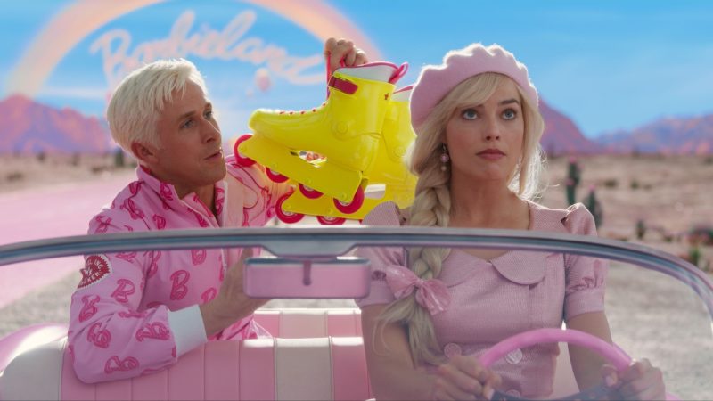 Fondos de pantalla de Barbie y Ken en la película, Margot Robbie y Ryan Gosling