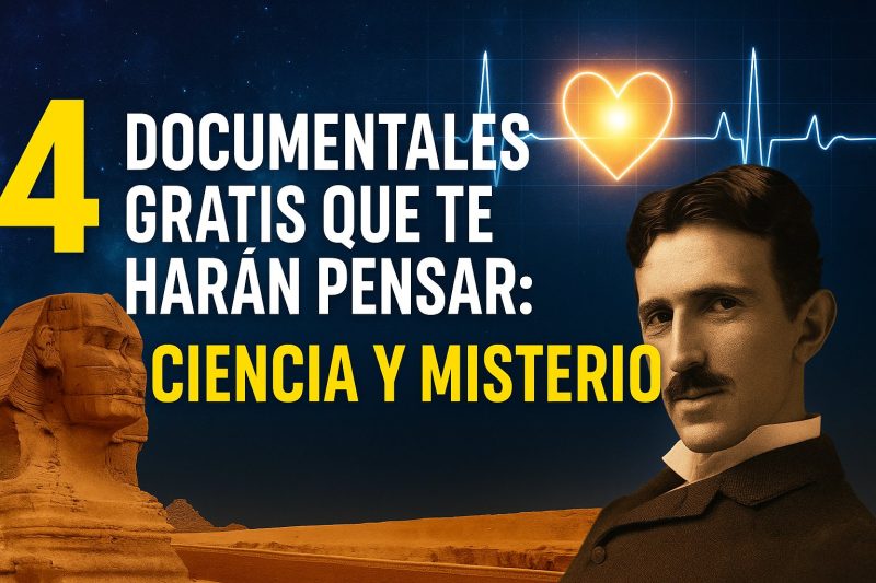 Documentales gratis sobre ciencia, misterio y Nikola Tesla