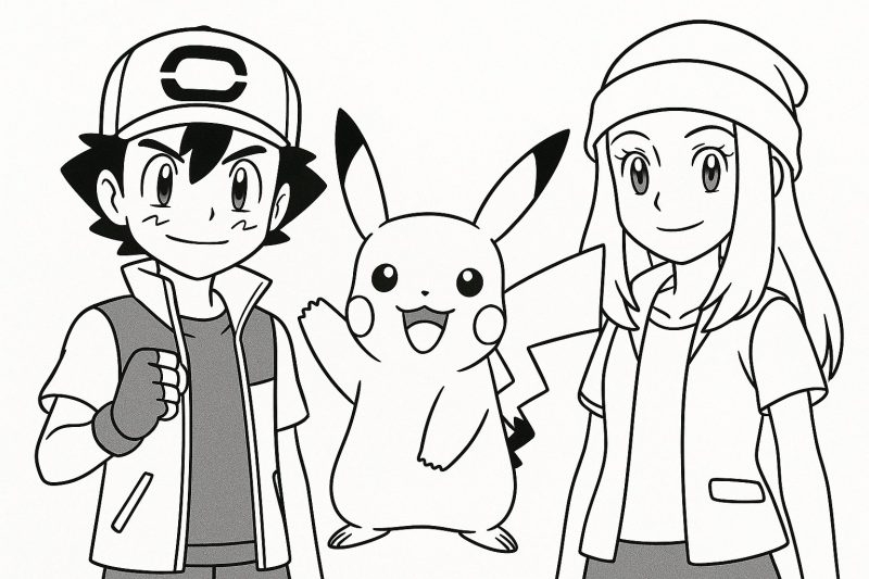 Dibujos para colorear de Pokemon