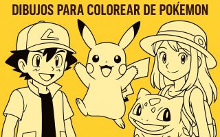 Dibujos de Pokemon para colorear e imprimir