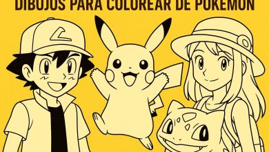 Dibujos de Pokemon para colorear e imprimir