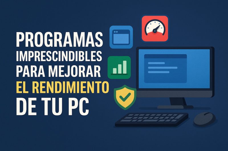 Programas para mejorar el rendimiento de tu PC.